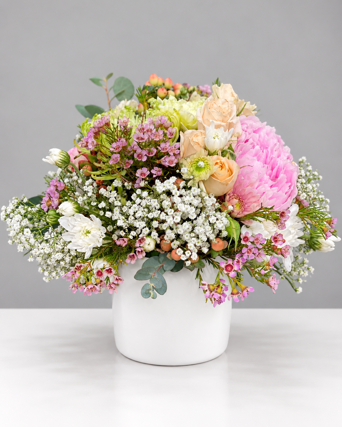 Colourful Vase Arrangements