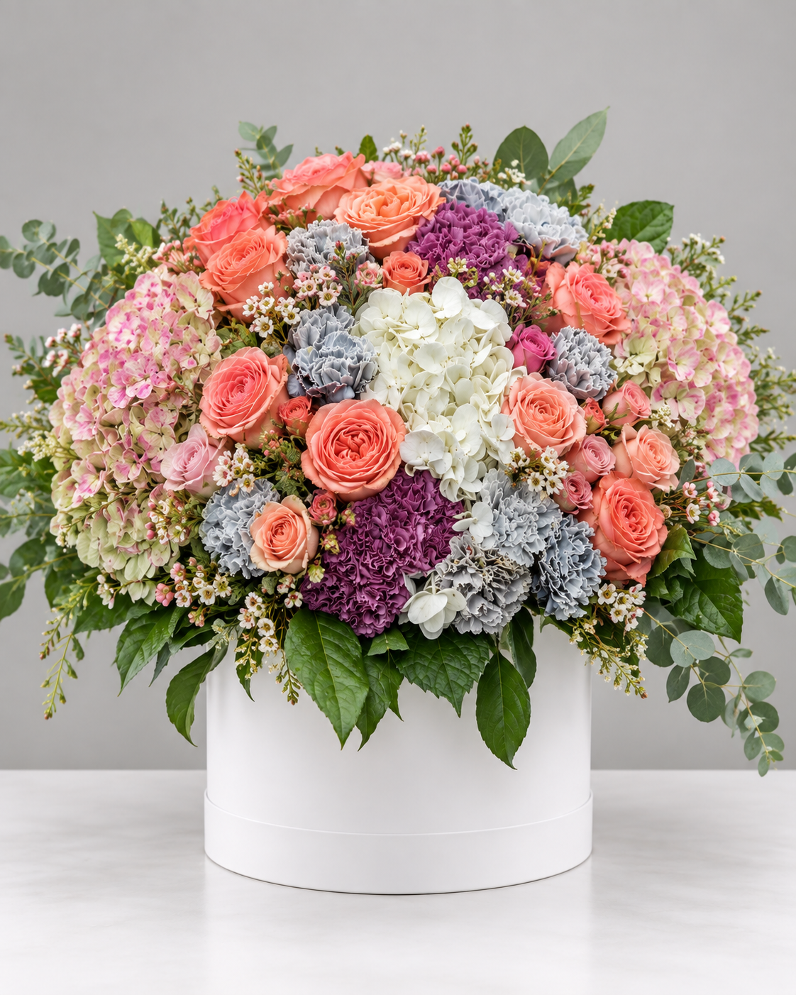 Colourful Vase Arrangements