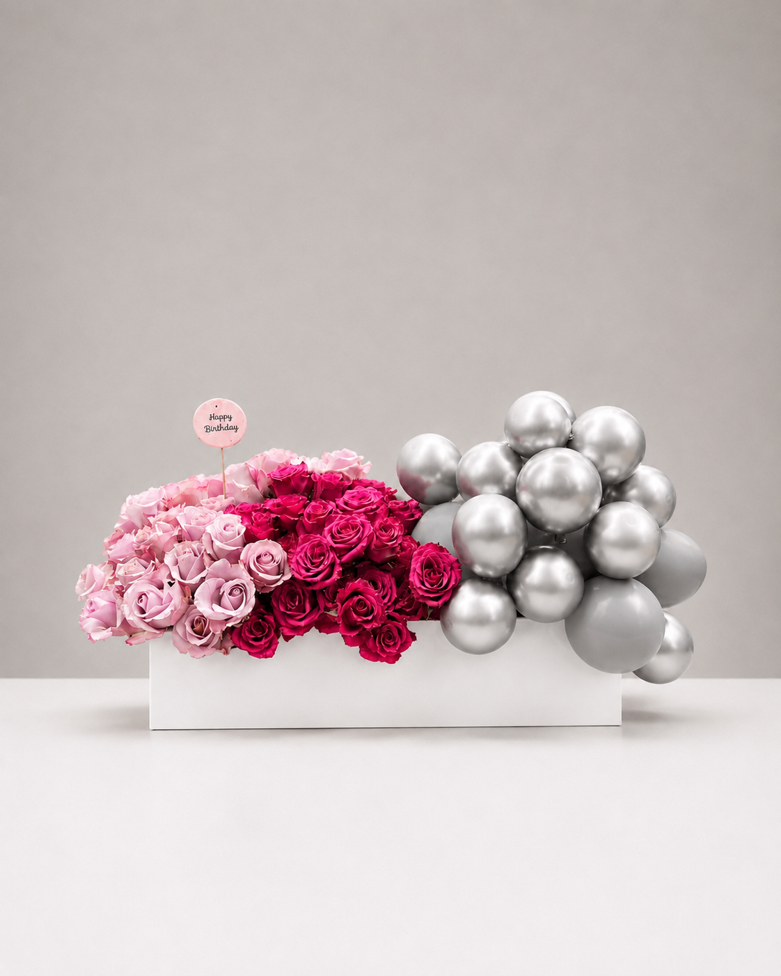 Hot Birthday Arrangements