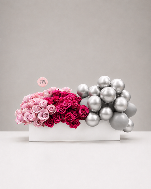 Hot Birthday Arrangements