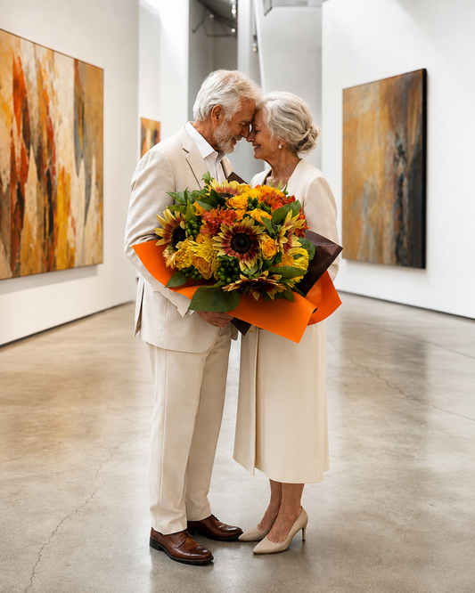 Autumn Glow Hand-Tied Bouquets