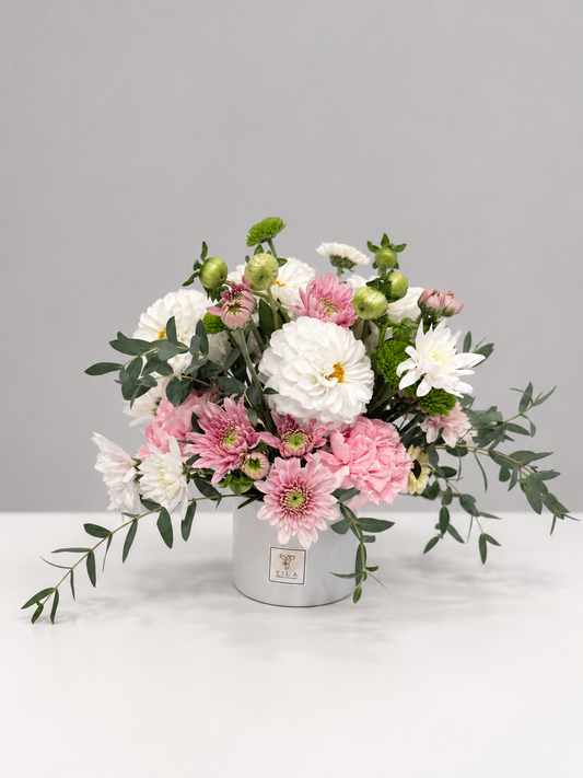 Pink Whisper Vase Arrangements