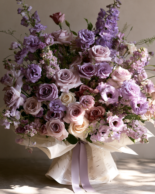 Lavender Luxe Hand-Tied Bouquets
