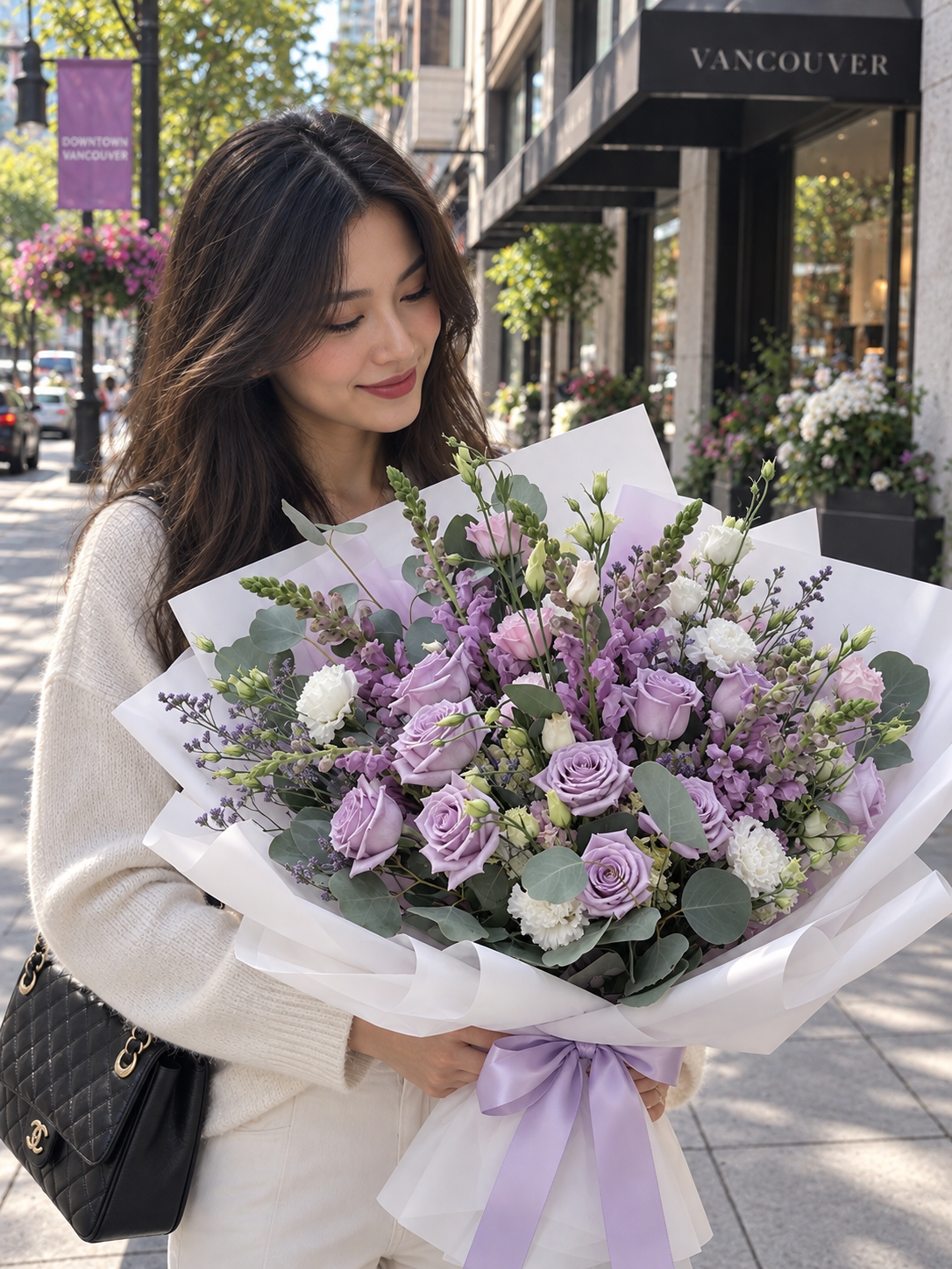 Lilac Whisper Hand-Tied Bouquets