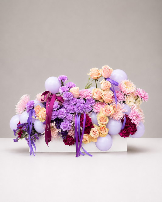 Lavender Birthday Arrangements