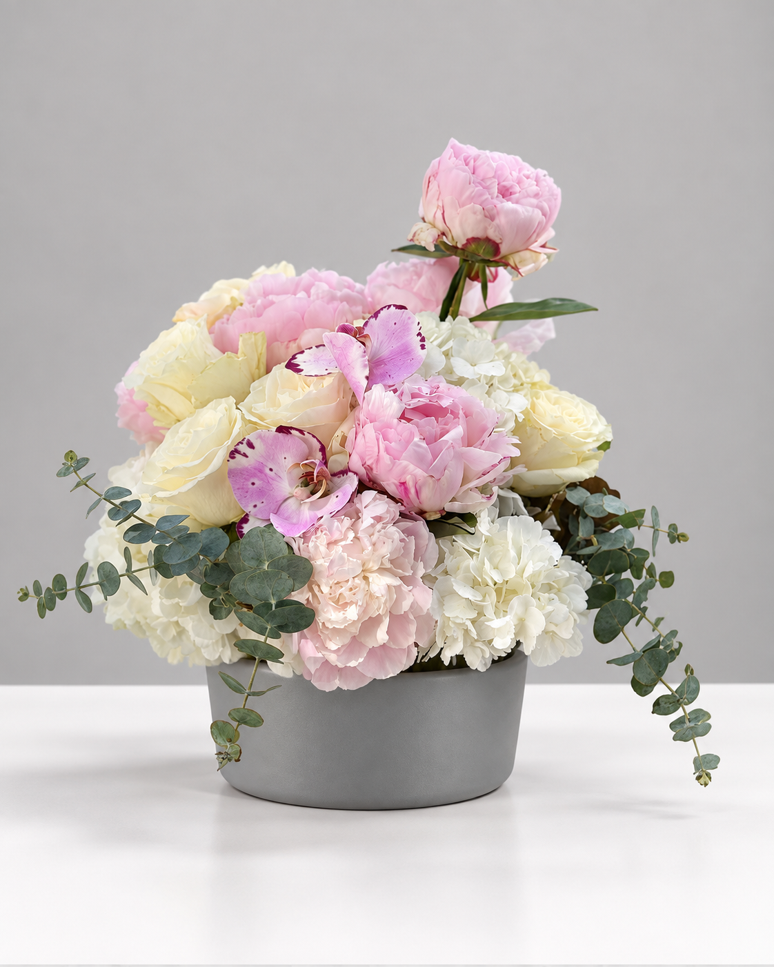 Pastel Vase Arrangements