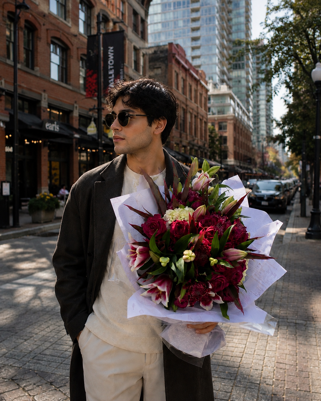 Velvet Love Hand-Tied Bouquets