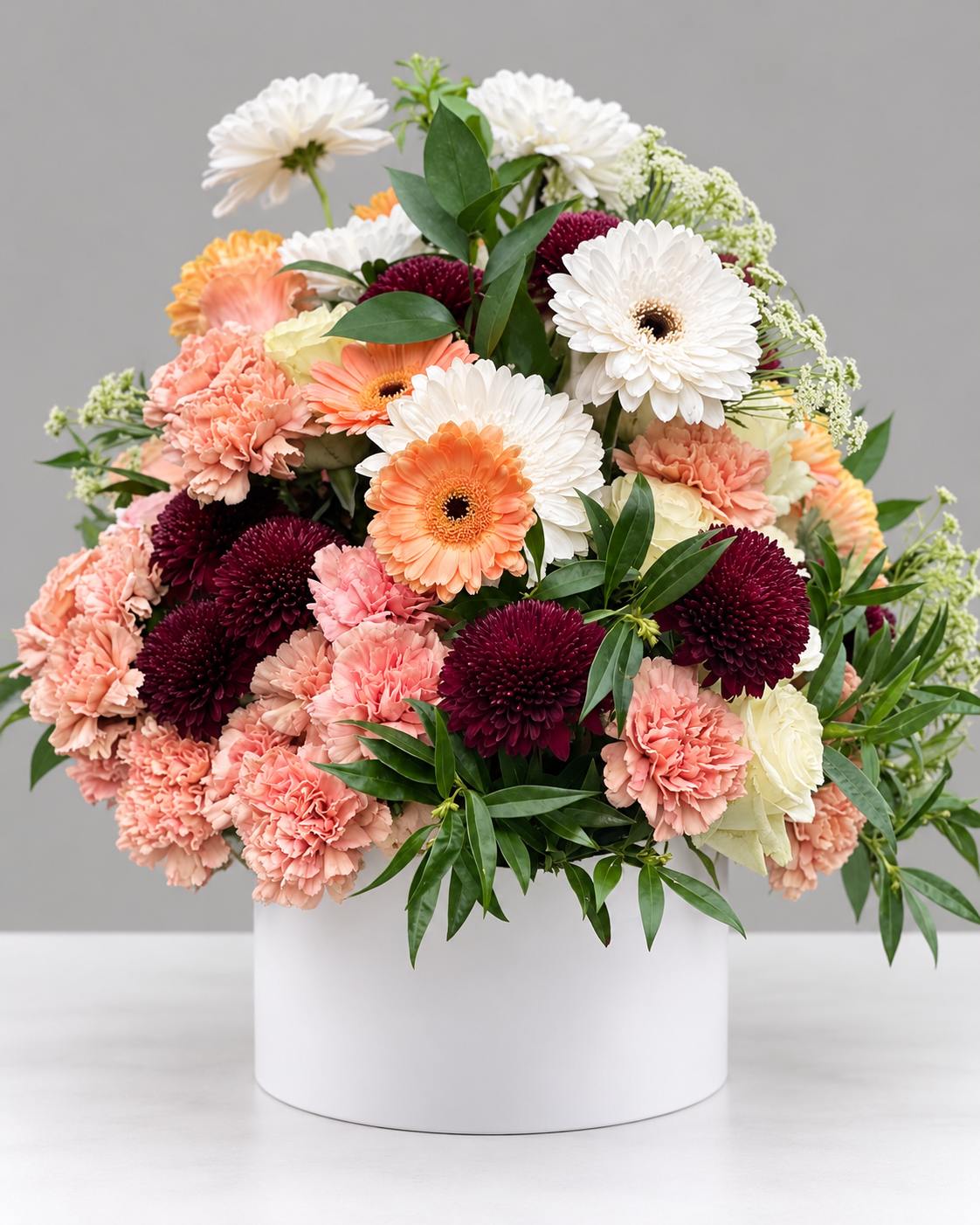 Colourful Vase Arrangements