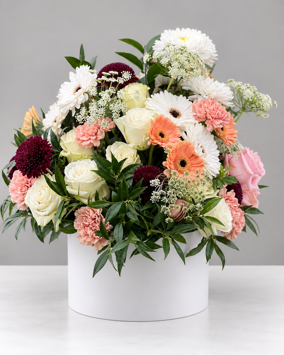 Colourful Vase Arrangements
