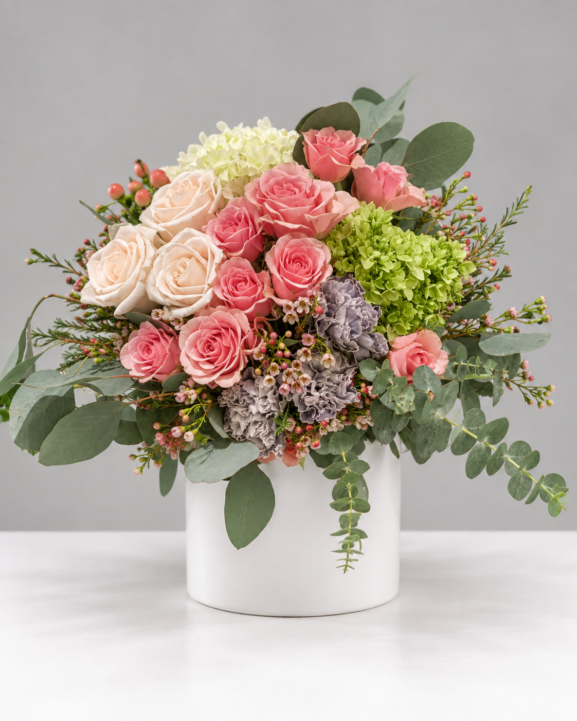 Colourful Vase Arrangements